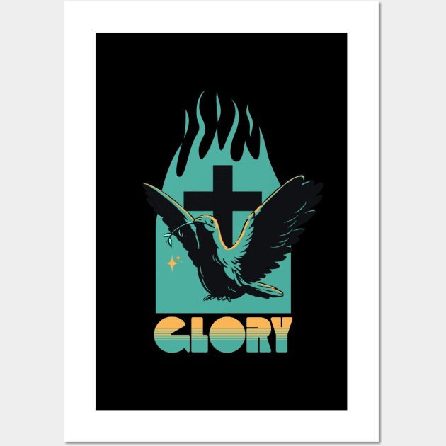 GLORY to GOD Wall Art by Church Store